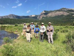 Fly fishing for a day in Yellowstone National Park with Nelsons Guides and Flies