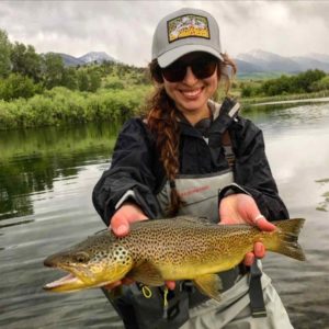 Emily Strawser, Montana fly fishing guide