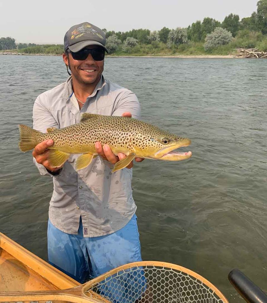 Montana fishing guide Lance Gray