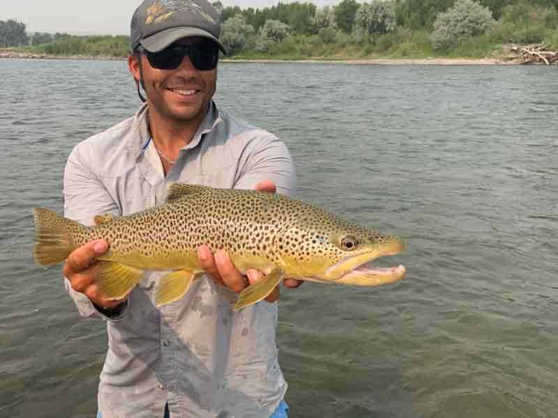 Lance Gray is a fishing guide in Montana.