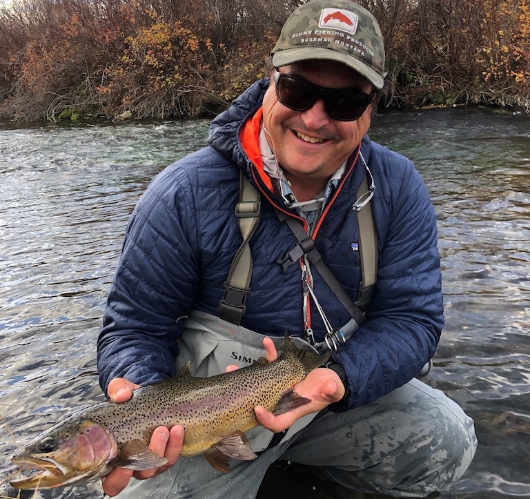 Tony Follan is a fly fishing guide who guides with Nelson's Guides and Flies in Montana.